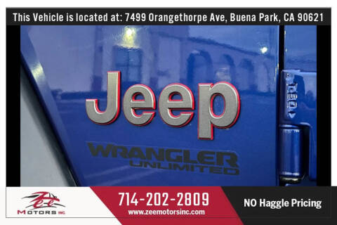 2018 Jeep Wrangler Unlimited Rubicon