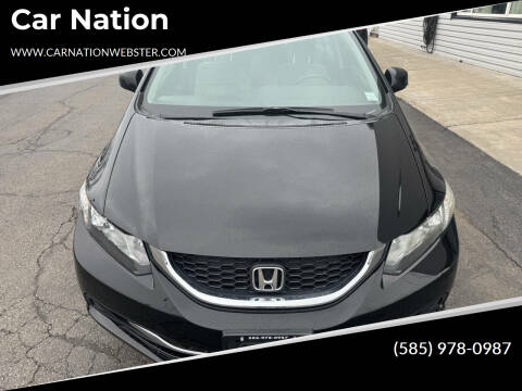 2013 Honda Civic for sale at Car Nation in Webster NY