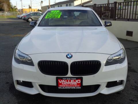 2013 BMW 5 Series for sale at Vallejo Motors in Vallejo CA
