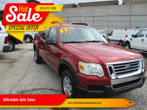 2007 Ford Explorer Sport Trac for sale at Affordable Auto Sales in Olathe KS