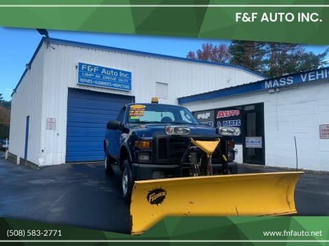 2008 Ford F-250 Super Duty for sale at F&F Auto Inc. in West Bridgewater MA