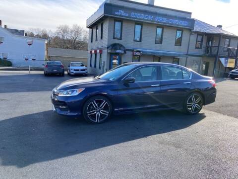 2017 Honda Accord for sale at Sisson Pre-Owned in Uniontown PA