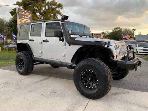 2008 Jeep Wrangler Unlimited for sale at BEST MOTORS OF FLORIDA in Orlando FL
