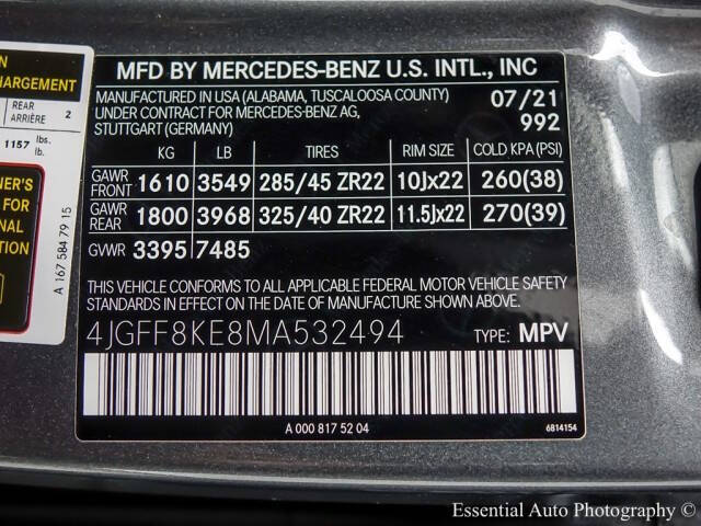 2021 Mercedes-Benz GLS AMG GLS 63