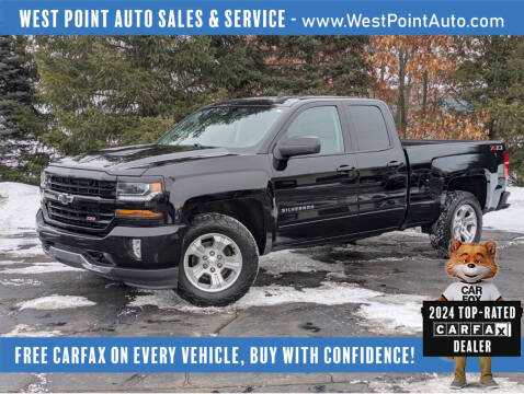 2018 Chevrolet Silverado 1500 for sale at West Point Auto Sales & Service in Mattawan MI