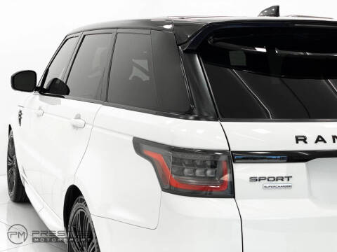 2018 Land Rover Range Rover Sport