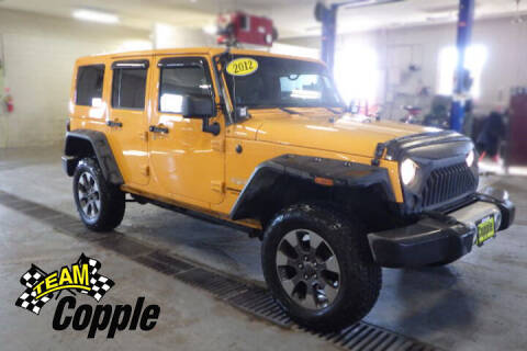 2012 Jeep Wrangler Unlimited for sale at Copple Chevrolet GMC Inc - COPPLE CARS PLATTSMOUTH in Plattsmouth NE