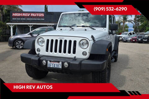 2016 Jeep Wrangler Unlimited Sport S