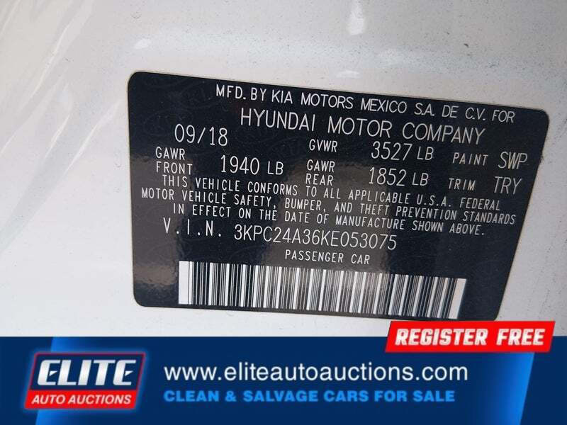 2019 Hyundai Accent SE