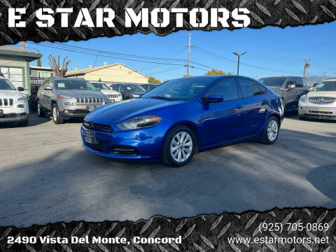 2014 Dodge Dart for sale at E STAR MOTORS in Concord CA