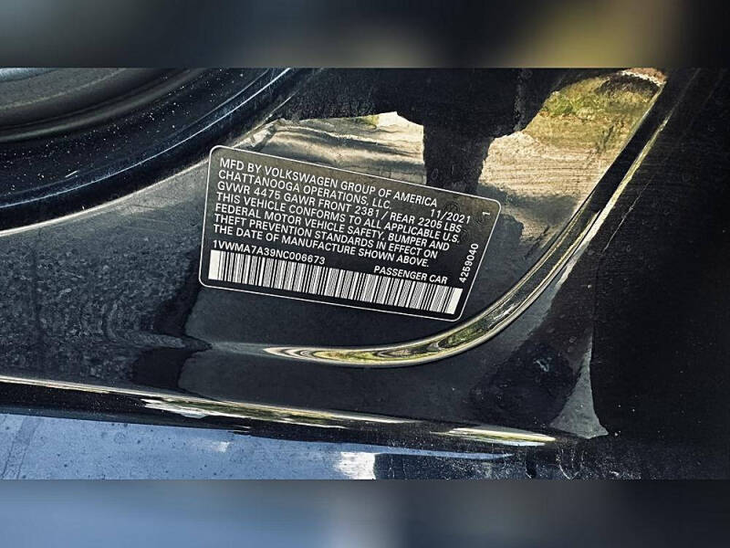 2022 Volkswagen Passat R-Line