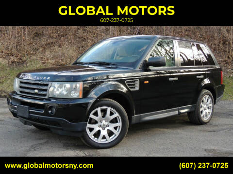 2008 Land Rover Range Rover Sport for sale at GLOBAL MOTORS in Binghamton NY