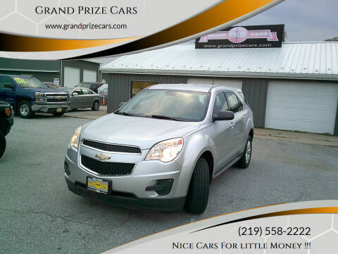 2013 Chevrolet Equinox for sale at Grand Prize Cars in Cedar Lake IN