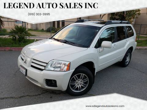 2004 Mitsubishi Endeavor for sale at Legend Auto Sales Inc in Lemon Grove CA