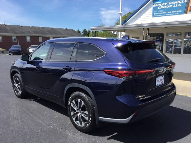 2021 Toyota Highlander for sale at Smiley Vehicle Group in Lebanon, OH