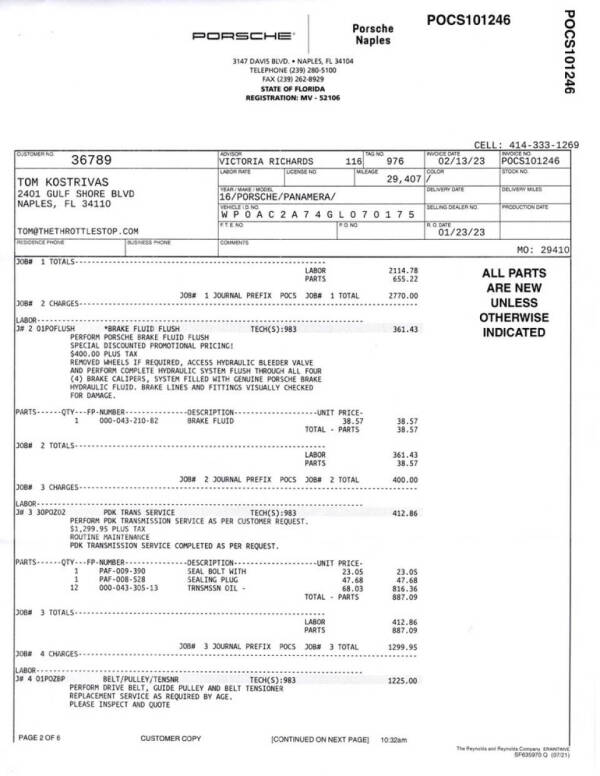 2016 Porsche Panamera