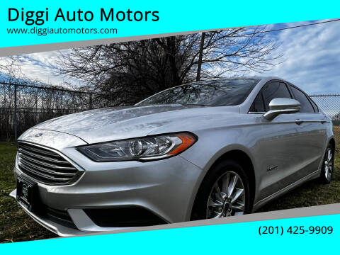 2017 Ford Fusion Hybrid for sale at Diggi Auto Motors in Jersey City NJ