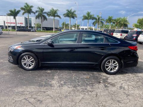 2017 Hyundai Sonata for sale at CAR-RIGHT AUTO SALES INC in Naples FL