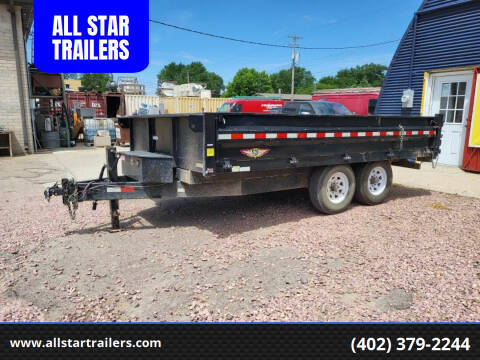 2022 USED DECKOVER DUMPBOX for sale at ALL STAR TRAILERS Used in , NE