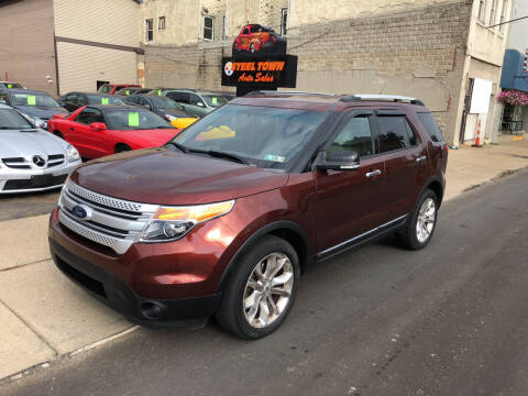 2015 Ford Explorer for sale at STEEL TOWN PRE OWNED AUTO SALES in Weirton WV