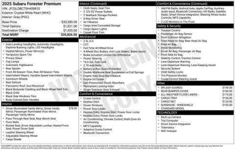 2025 Subaru Forester Premium