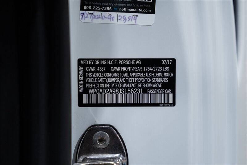 2018 Porsche 911 Turbo S