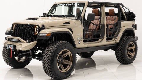 2022 Jeep Wrangler Unlimited for sale at SoFlo Customs in Fort Lauderdale FL