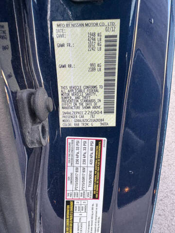 2012 Nissan Altima