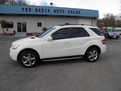 2008 Mercedes-Benz M-Class for sale at Ted Davis Auto Sales in Riverton WV
