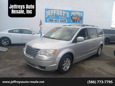 2010 Chrysler Town and Country for sale at Jeffreys Auto Resale, Inc in Clinton Township MI