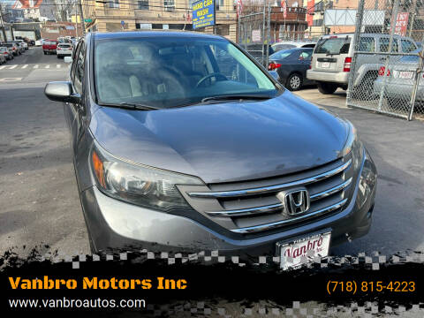 2013 Honda CR-V for sale at Vanbro Motors Inc in Staten Island NY