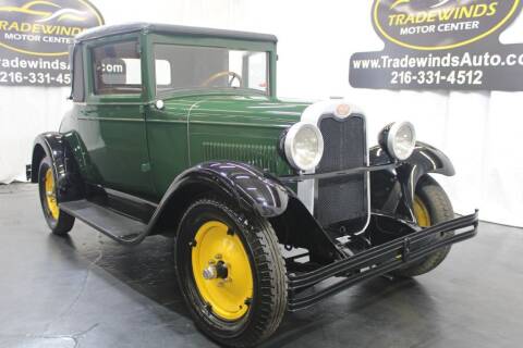 1928 Chevrolet NATIONAL for sale at TRADEWINDS MOTOR CENTER LLC in Cleveland OH