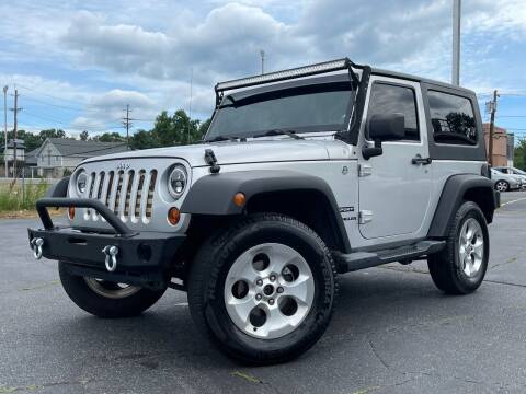 2012 Jeep Wrangler for sale at MAGIC AUTO SALES in Little Ferry NJ