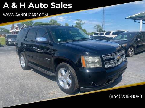 2011 Chevrolet Tahoe for sale at A & H Auto Sales in Greenville SC