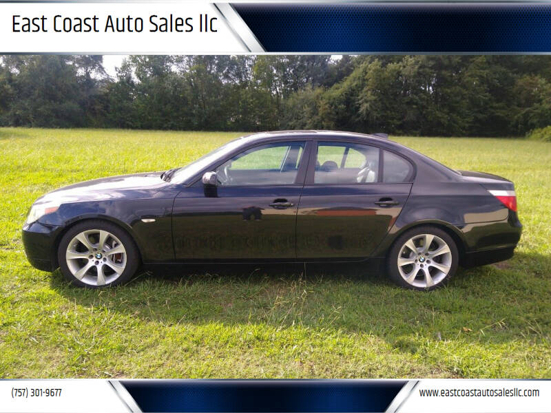 2007 BMW 5 Series for sale at East Coast Auto Sales llc in Virginia Beach VA