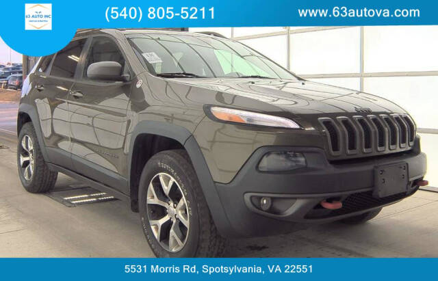 2014 Jeep Cherokee for sale at 63 Auto Inc in Spotsylvania, VA