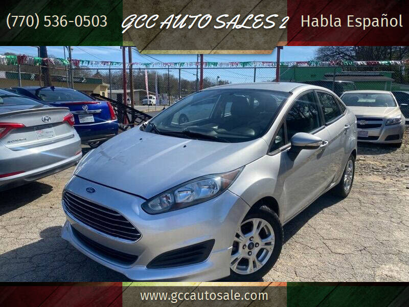 2015 Ford Fiesta for sale at GCC AUTO SALES 2 in Gainesville GA