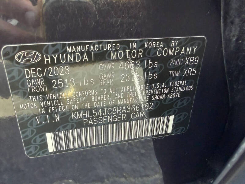 2024 Hyundai Sonata N Line
