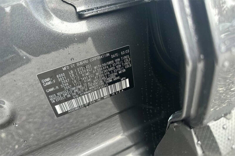 2023 Subaru Ascent Onyx Edition Limited