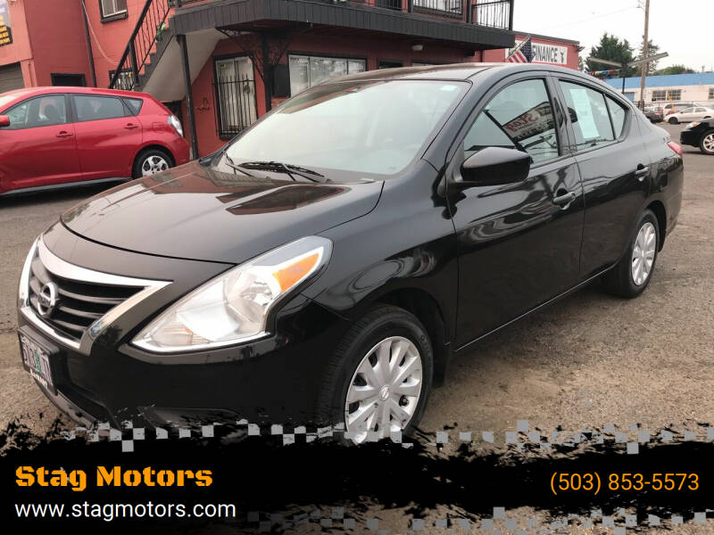 2016 Nissan Versa for sale at Stag Motors in Portland OR