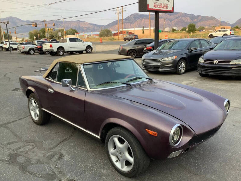 1980 FIAT 124 Spider