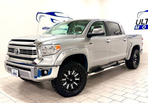 2015 Toyota Tundra for sale at ULTIMATE MOTORS in Midlothian VA