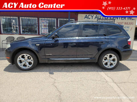 2010 BMW X3 for sale at ACY Auto Center in El Paso TX