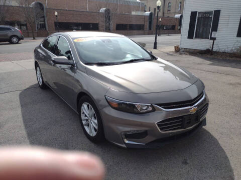 2018 Chevrolet Malibu for sale at BELLEFONTAINE MOTOR SALES in Bellefontaine OH
