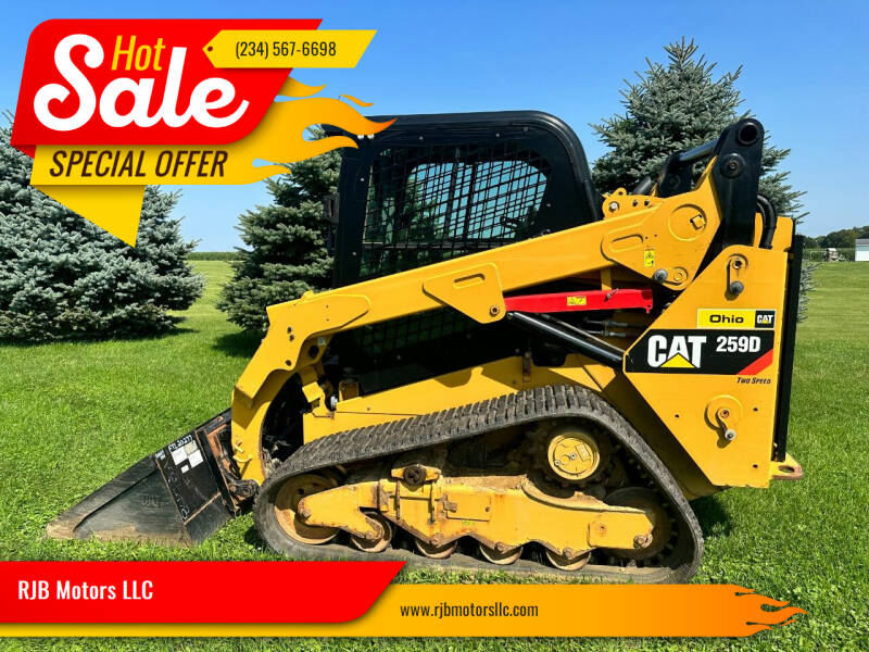 2019 Caterpillar 259D for sale at RJB Motors LLC in Canfield OH