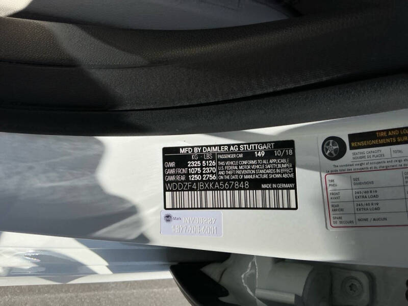 2019 Mercedes-Benz E-Class E 300