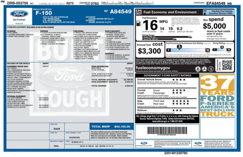 2014 Ford F-150