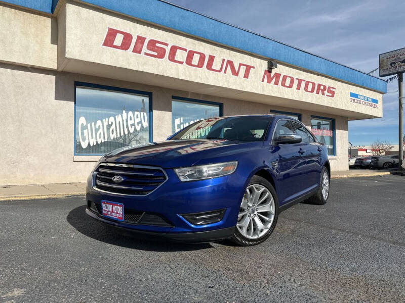2015 Ford Taurus for sale at Discount Motors in Pueblo CO