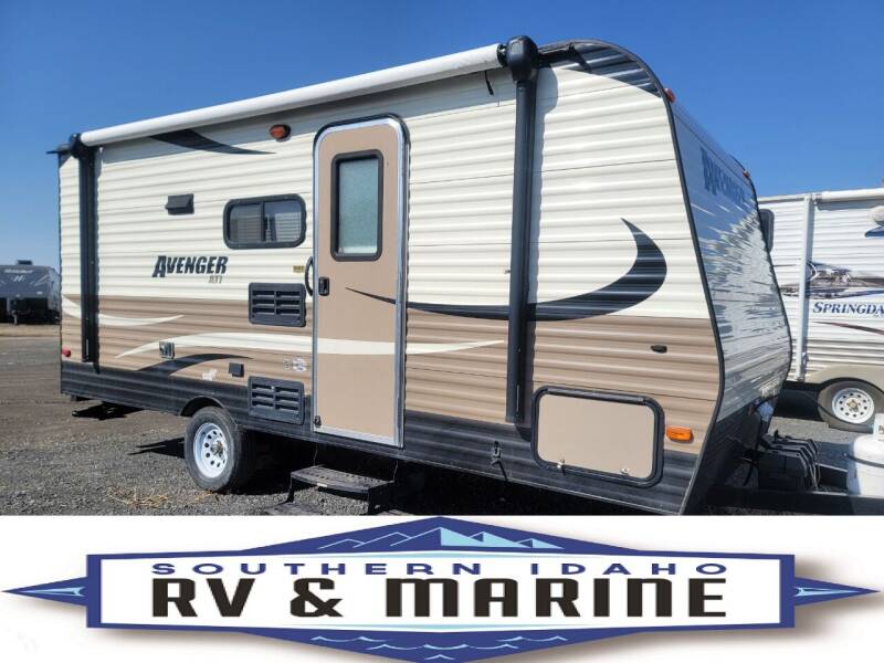 2016 Forest River Avenger for sale at SOUTHERN IDAHO RV AND MARINE - Used Trailers in Jerome ID