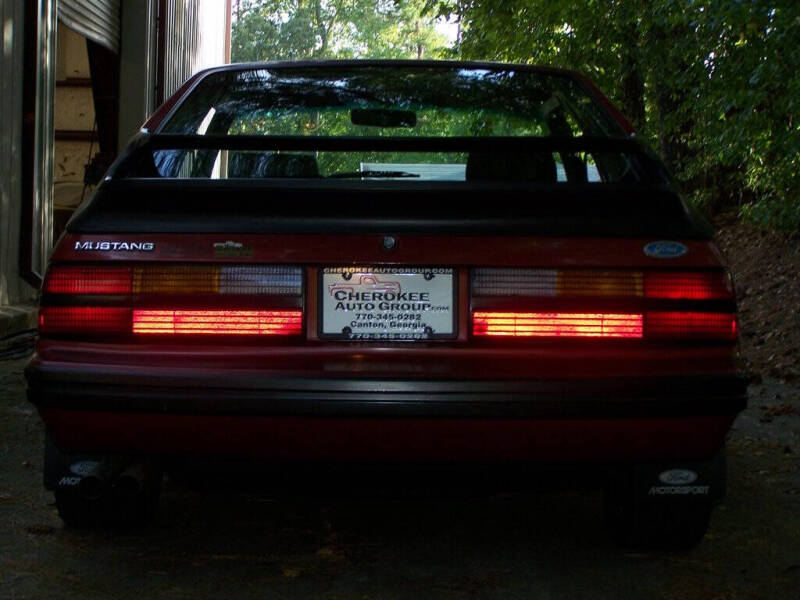 1984 Ford Mustang SVO Turbo